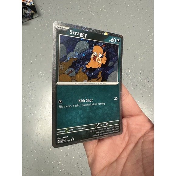 pokemon scraggy card Black & White 68/114 Common Common Card Type Pokemon - Scraggy (66/111) -
